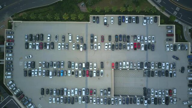 cars parking time laps