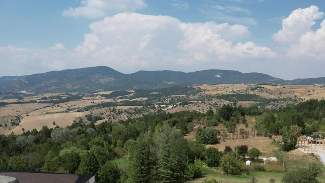 Victory Monuments and cemetery in Dumlupinar.The Battle of Dumlupinar was the last battle in the Greco-Turkish War (part of the Turkish War of Independence).