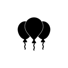 Balloon icon vector for web and mobile app. Party balloon sign and symbol