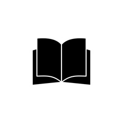 Book icon vector for web and mobile app. open book sign and symbol. ebook icon