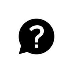 Question icon vector for web and mobile app. question mark sign and symbol