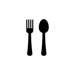 spoon and fork icon vector for web and mobile app. spoon, fork and knife icon vector. restaurant sign and symbol