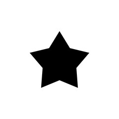 Star Icon vector for web and mobile app. rating sign and symbol. favourite star icon