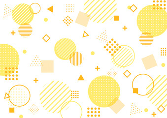 abstract background with yellow geometric patterns