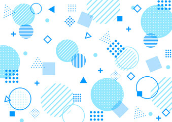 abstract background with blue geometric patterns