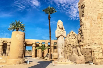 Foto op Plexiglas Karnak temple in Luxor, Egypt © Sergii Figurnyi
