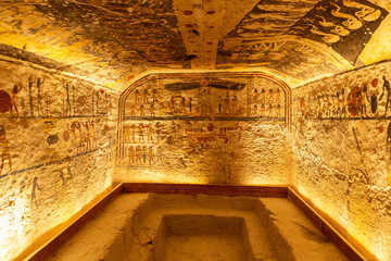 Tomb of Rameses III, Luxor, Egypt