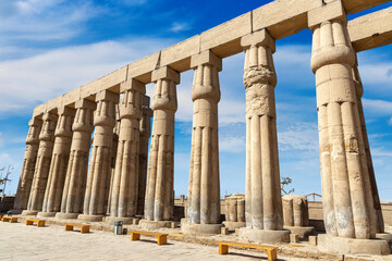 Fototapeta premium Luxor Temple in Luxor, Egypt