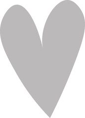 Hearts Vector illustration on white background