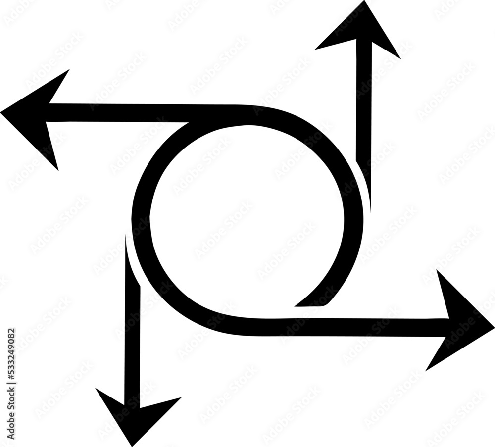 Poster flexible icon. flexibility symbol - vector on white background..eps