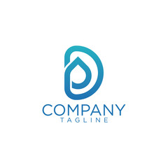 d water drop logo design and premium vector templates