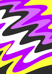 Abstract background with colorful and gradient wavy line pattern