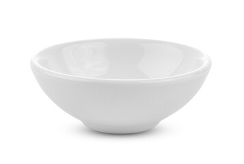 White bowl on transparent png