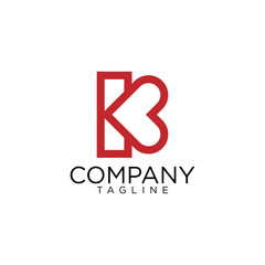love k logo design and premium vector templates