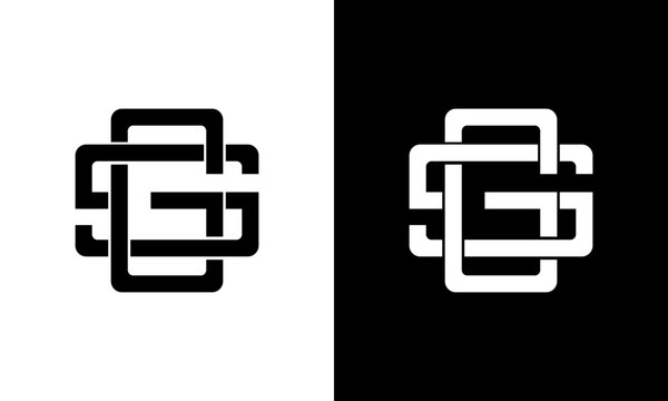 letter gs logo design