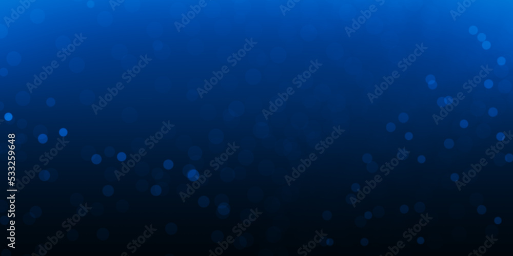 Poster abstract particle background. blue dots background. dust particles. abstract background with blue pa