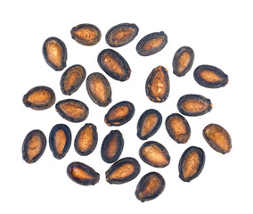 Watermelon seeds isolated on transparent png