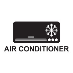 air conditioner icon , temperature icon vector