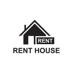 rent house icon , residential icon