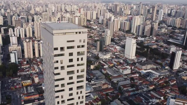 Platina 220 Building. It is currently the tallest building in the city of S&atilde;o Paulo - Brazil. The building is 172 meters high.