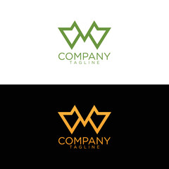 mv logo design and premium vector templates