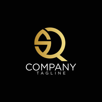 sq logo design and premium vector templates