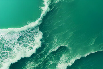 Fototapeta premium waves on the sea