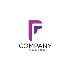 f logo design and premium vector templates