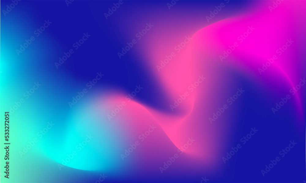 Aufkleber abstract trendy in blending gradient color for background. smooth minimalist color texture for poste