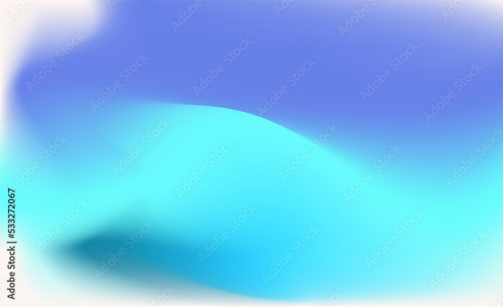 Aufkleber Abstract trendy in blending gradient color for background. Smooth minimalist color texture for poster template, cover, presentation, web and creative print.