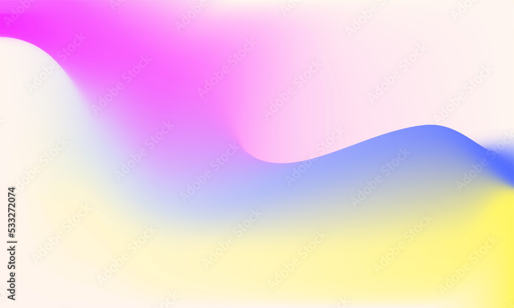 Aufkleber abstract trendy in blending gradient color for background. smooth minimalist color texture for poste
