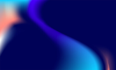 Abstract trendy in blending gradient color for background. Smooth minimalist color texture for poster template, cover, presentation, web and creative print.