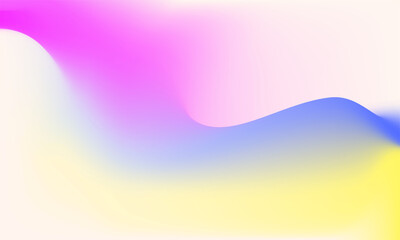 Abstract trendy in blending gradient color for background. Smooth minimalist color texture for poster template, cover, presentation, web and creative print.