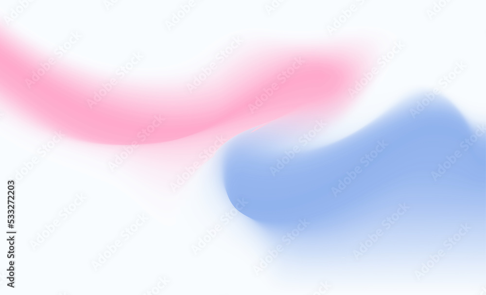Aufkleber Abstract trendy in blending gradient color for background. Smooth minimalist color texture for poster template, cover, presentation, web and creative print.