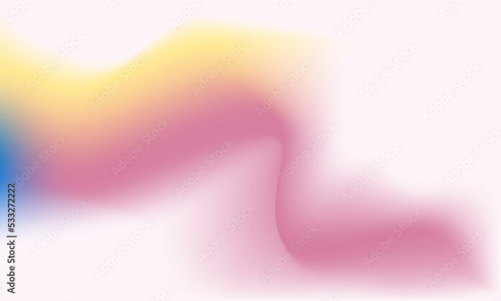 Aufkleber Abstract trendy in blending gradient color for background. Smooth minimalist color texture for poster template, cover, presentation, web and creative print.
