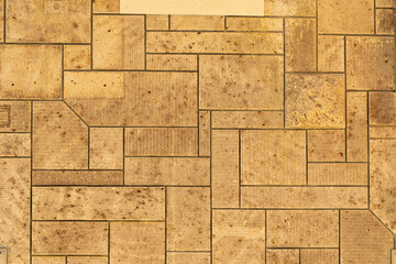 タイル壁の背景素材	