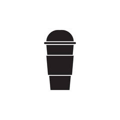  coffee cup plastic vector for website symbol icon presentation