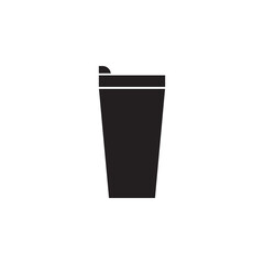 coffee tumbler vector for website symbol icon presentation
