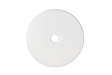 Compact Disc on white background