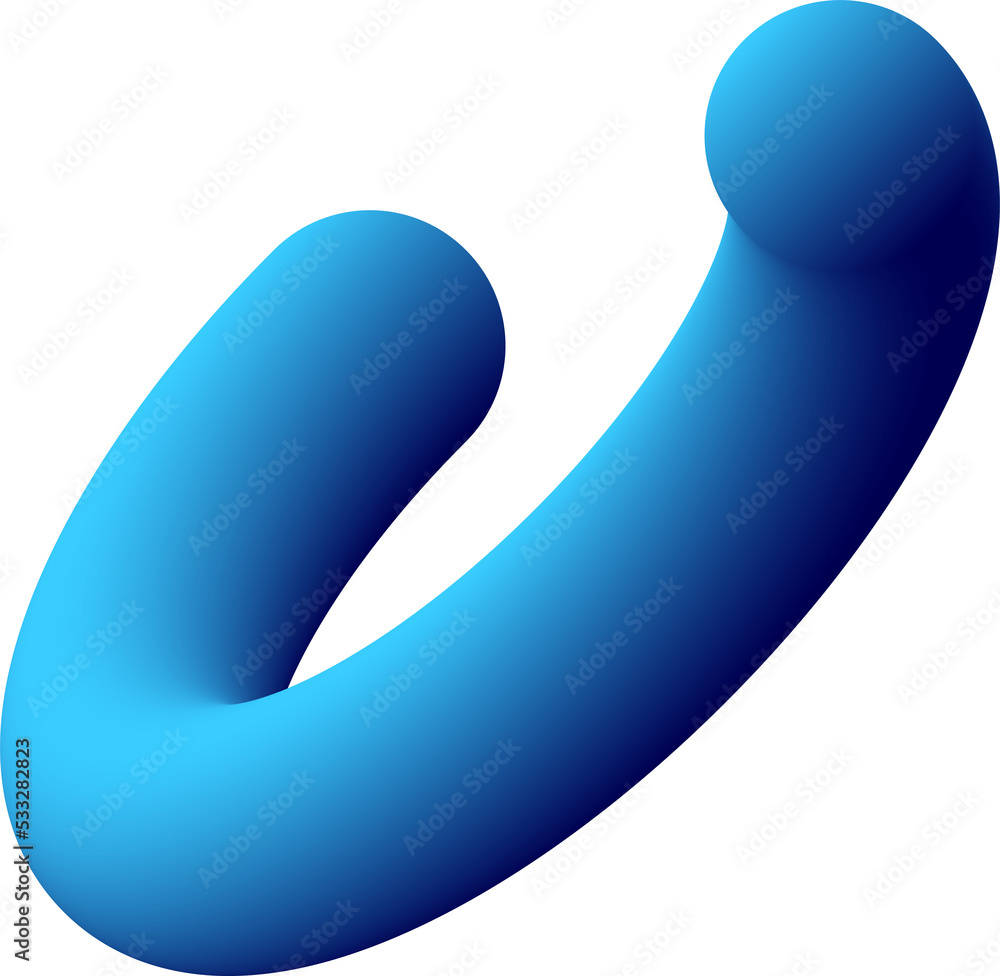 Fototapete Abstract dynamic style fluid lines for design elements