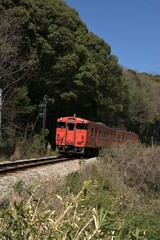 芸備線を走行する気動車キハ４７