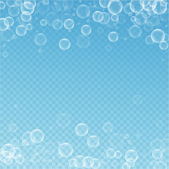 Christmas falling snow background. Subtle flying snow flakes and stars. Festive winter silver snowflake overlay template. Vector illustration