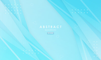 Modern abstract blue gradients with white color background
