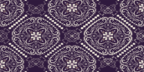 seamless ethnic pattern design.Geometric ethnic oriental ikat pattern traditional Design.ethnic oriental pattern,fabric,embroidery.Mexican pattern.merican pattern.latin african.indian fabric.Mexican