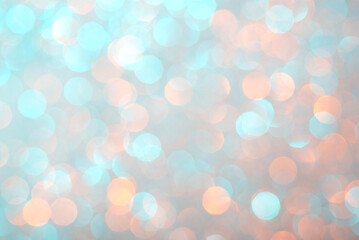 Obraz premium Festive abstract color bokeh background