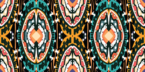 seamless ethnic pattern design.Geometric ethnic oriental ikat pattern traditional Design.ethnic oriental pattern,fabric,embroidery.Mexican pattern.merican pattern.latin african.indian fabric.Mexican
