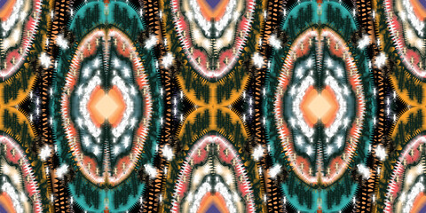 Fototapeta premium seamless ethnic pattern design.Geometric ethnic oriental ikat pattern traditional Design.ethnic oriental pattern,fabric,embroidery.Mexican pattern.merican pattern.latin african.indian fabric.Mexican