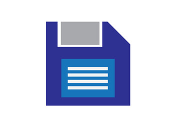 Fototapeta premium floppy disk icon
