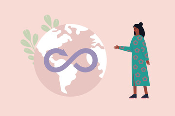 Save the planet concept