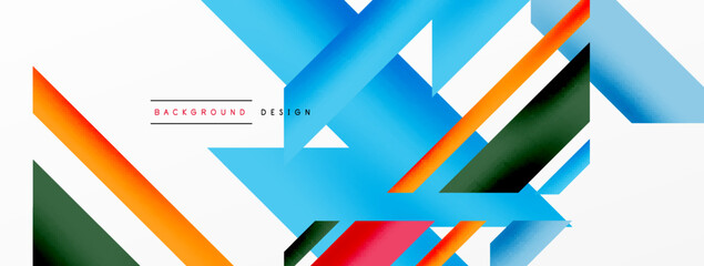 Dynamic lines background. Wallpaper for concept of AI technology, blockchain, communication, 5G, science, business and technology